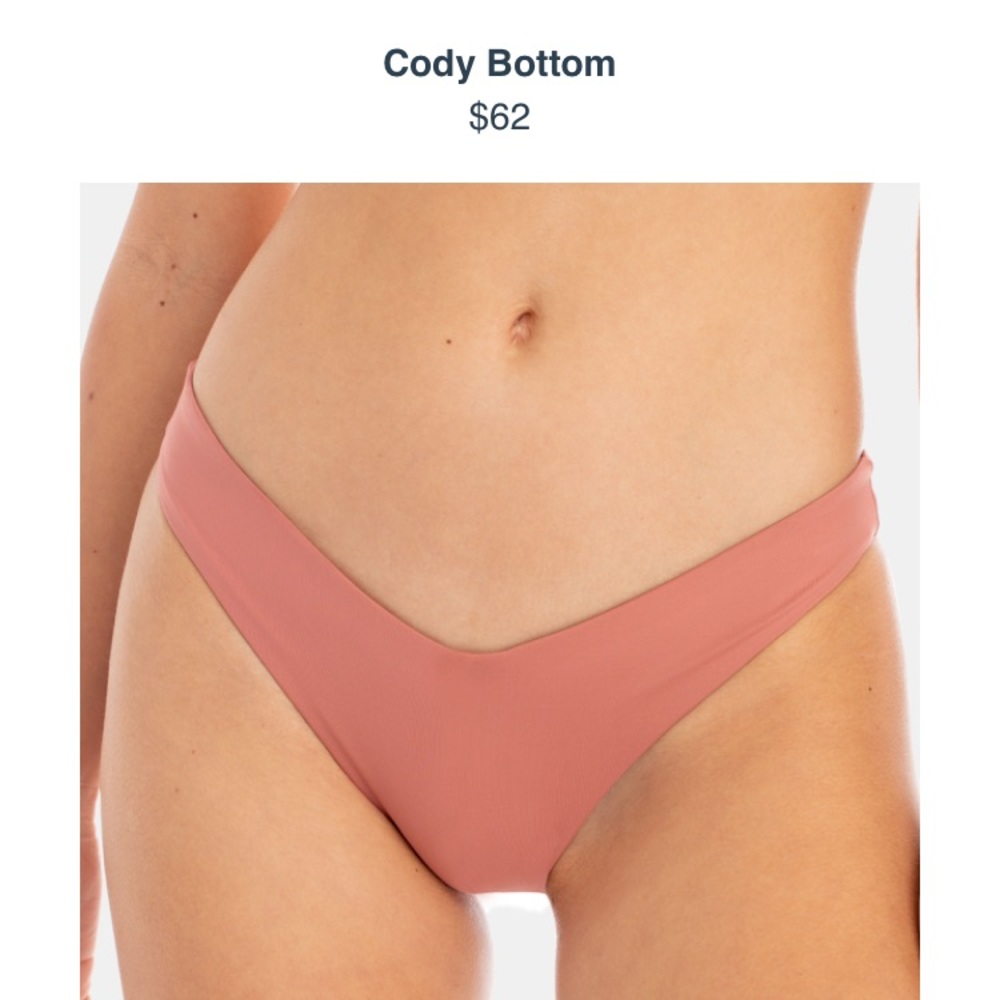 NWT Tavik Cody Bikini Bottoms in Brick - Size S
